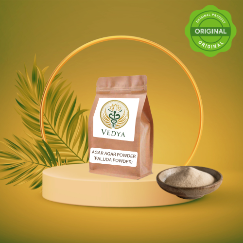 Agar Agar Powder (Faluda Powder) – Natural Vegan Gelatin Substitute & Digestive Aid