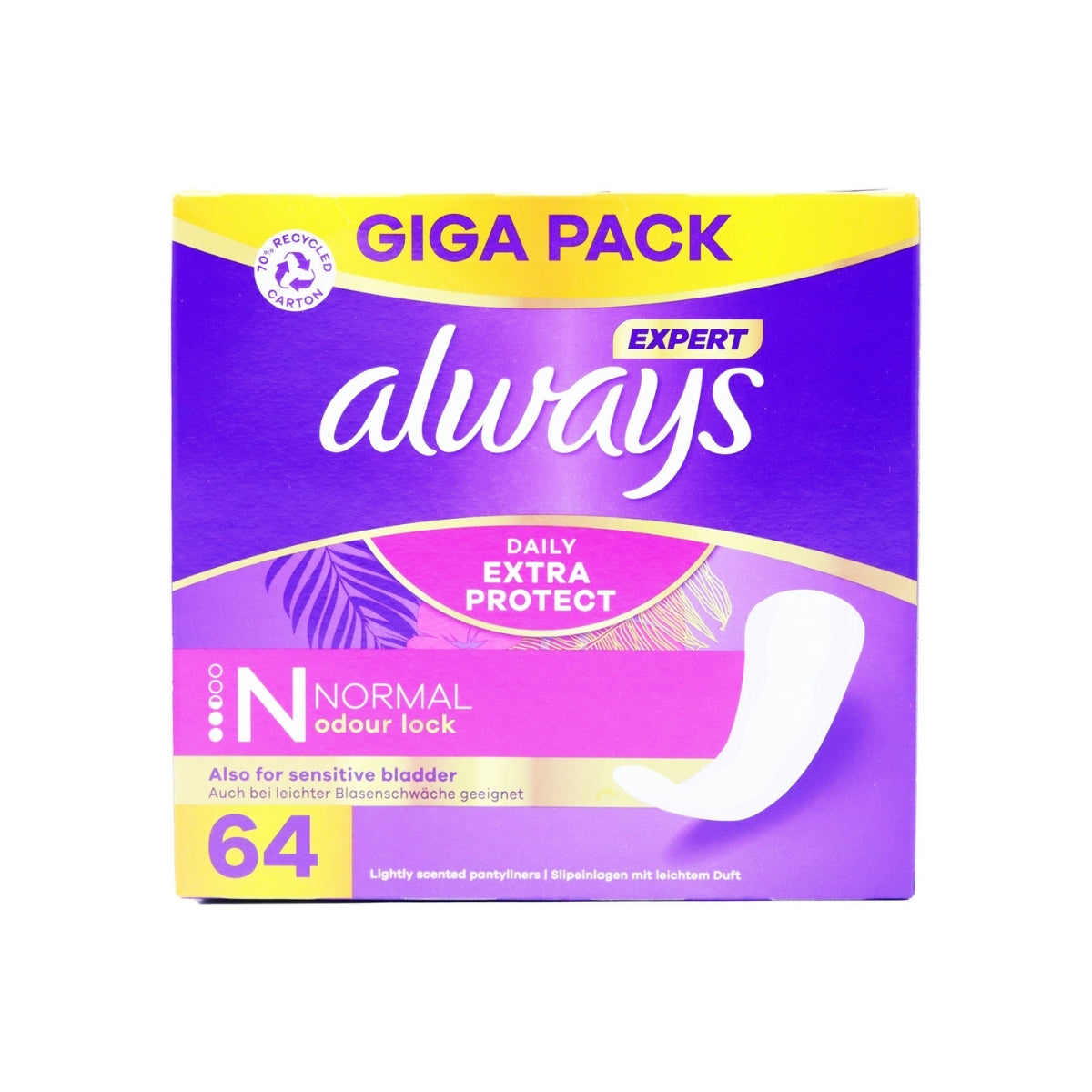 Always Panty Liners Normal Daily