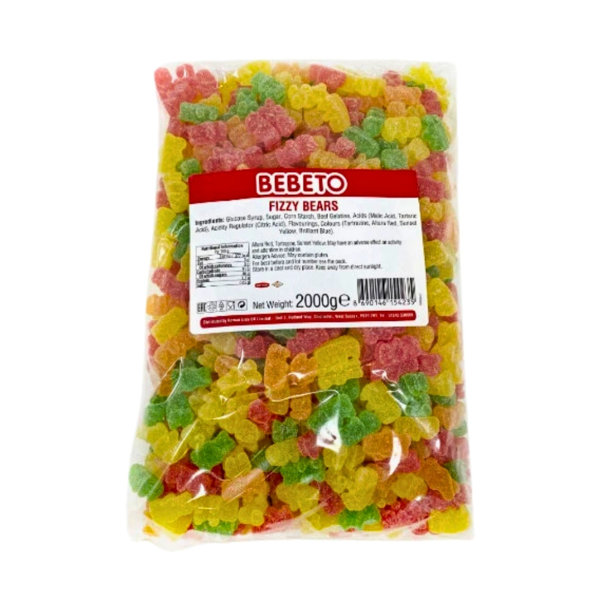 Bebeto Fizzy Bears 2kg