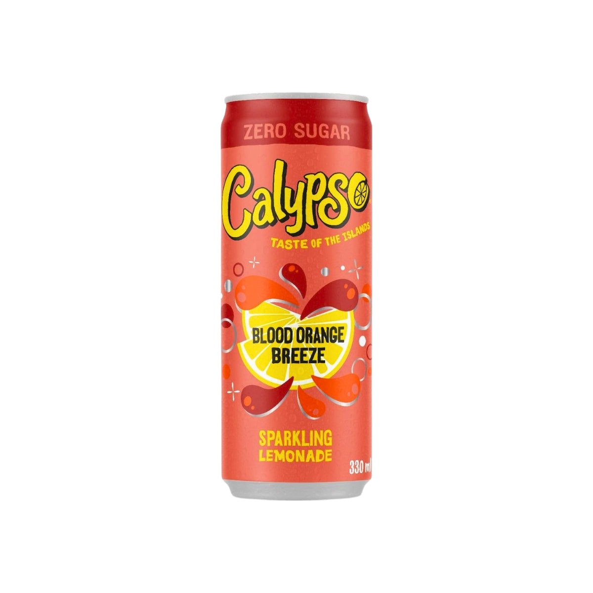 Calypso Blood Orange Breeze Sparkling Lemonade Zero Sugar | 4x330ml
