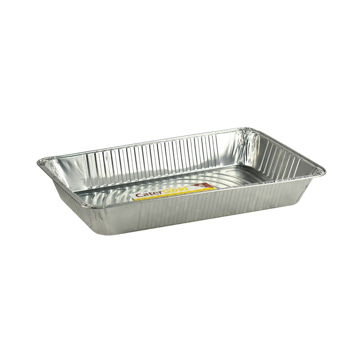 Catergold Large Rectangle Disposable Aluminium Foil Trays 52 x 33 x 8cm Approx (Single Tray)