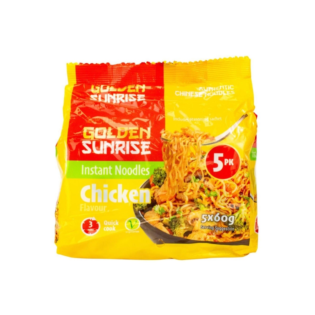 Chicken Flavour Instant Noodles | 5pk x 60gm