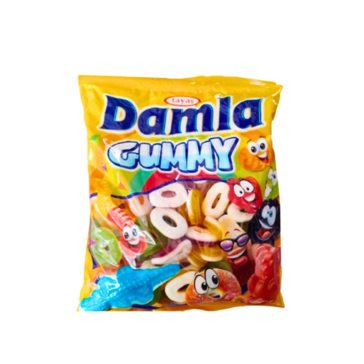 Damla Sour Foam Rings 1kg