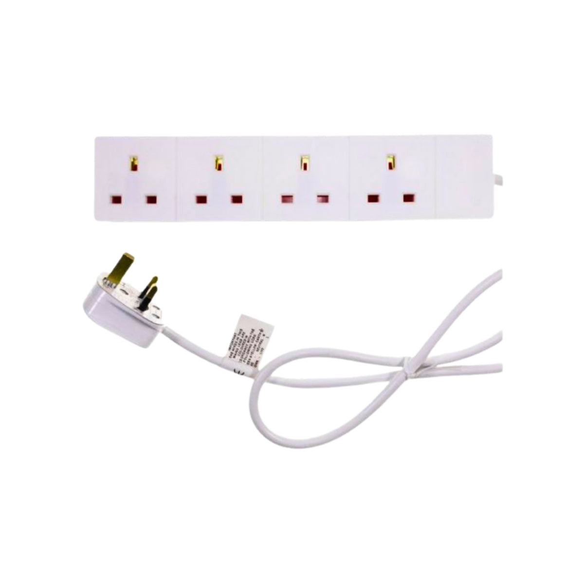 ECO 4 Gang 13A Mains Extension Lead 5m