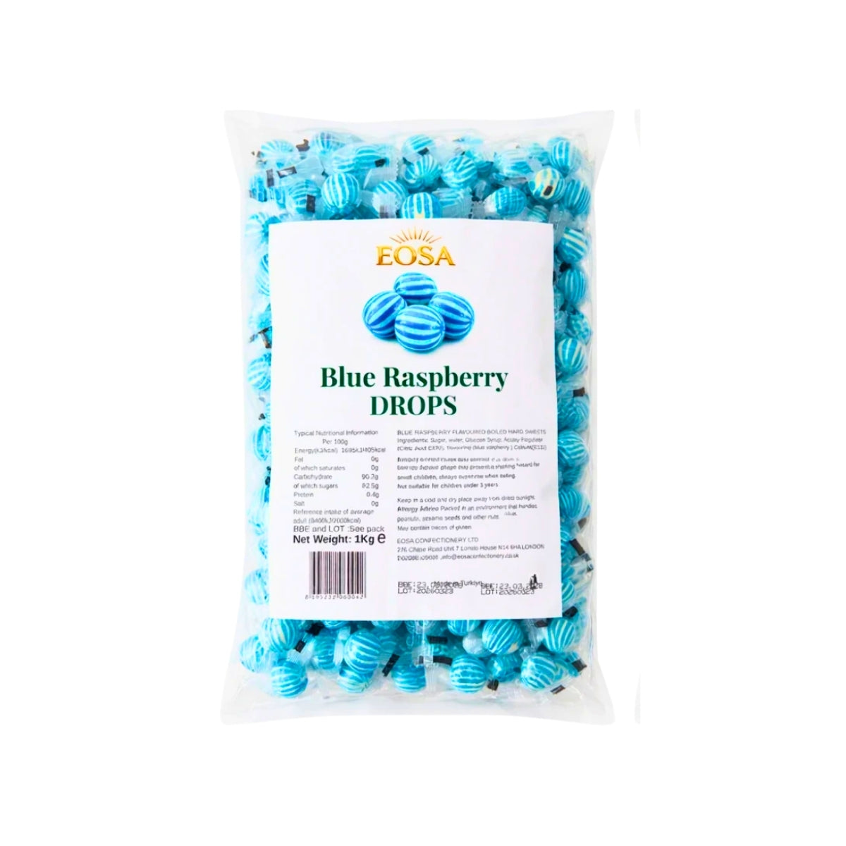 Eosa Blue Raspberry Drops 1kg
