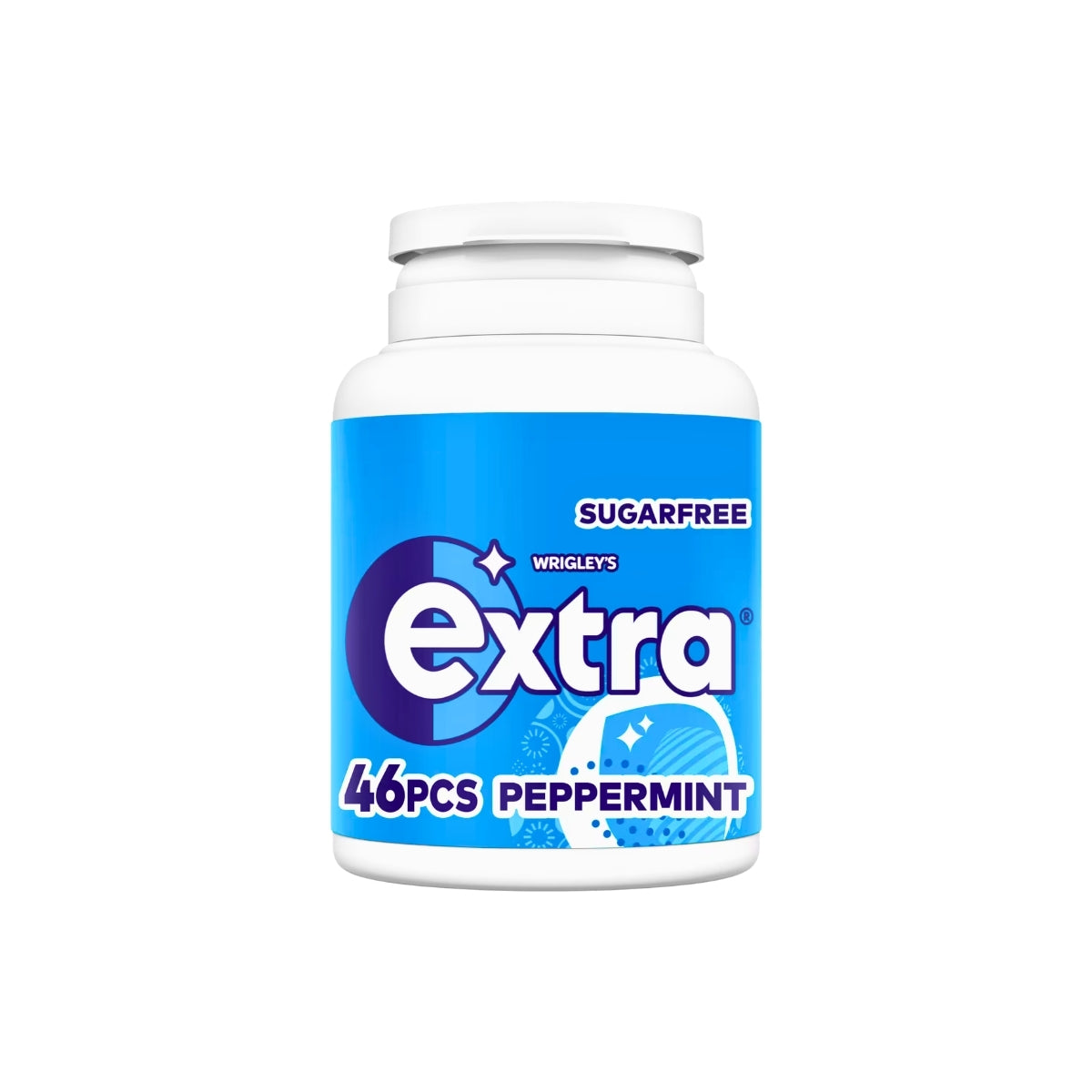 Extra Chewing Gum Bottle Sugar Free Peppermint | 46 Pieces