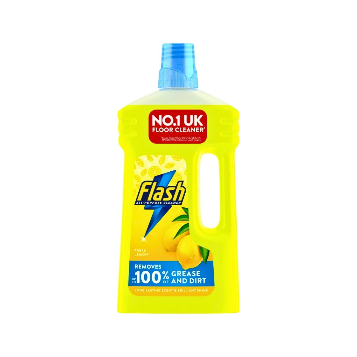 Flash Multipurpose Floor Liquid Cleaner Crisp Lemon 1L