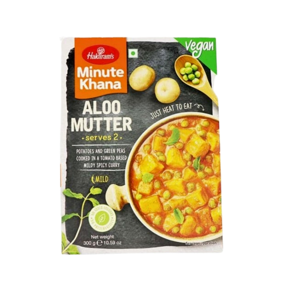 Haldiram's Aloo Mutter Vegan 300g