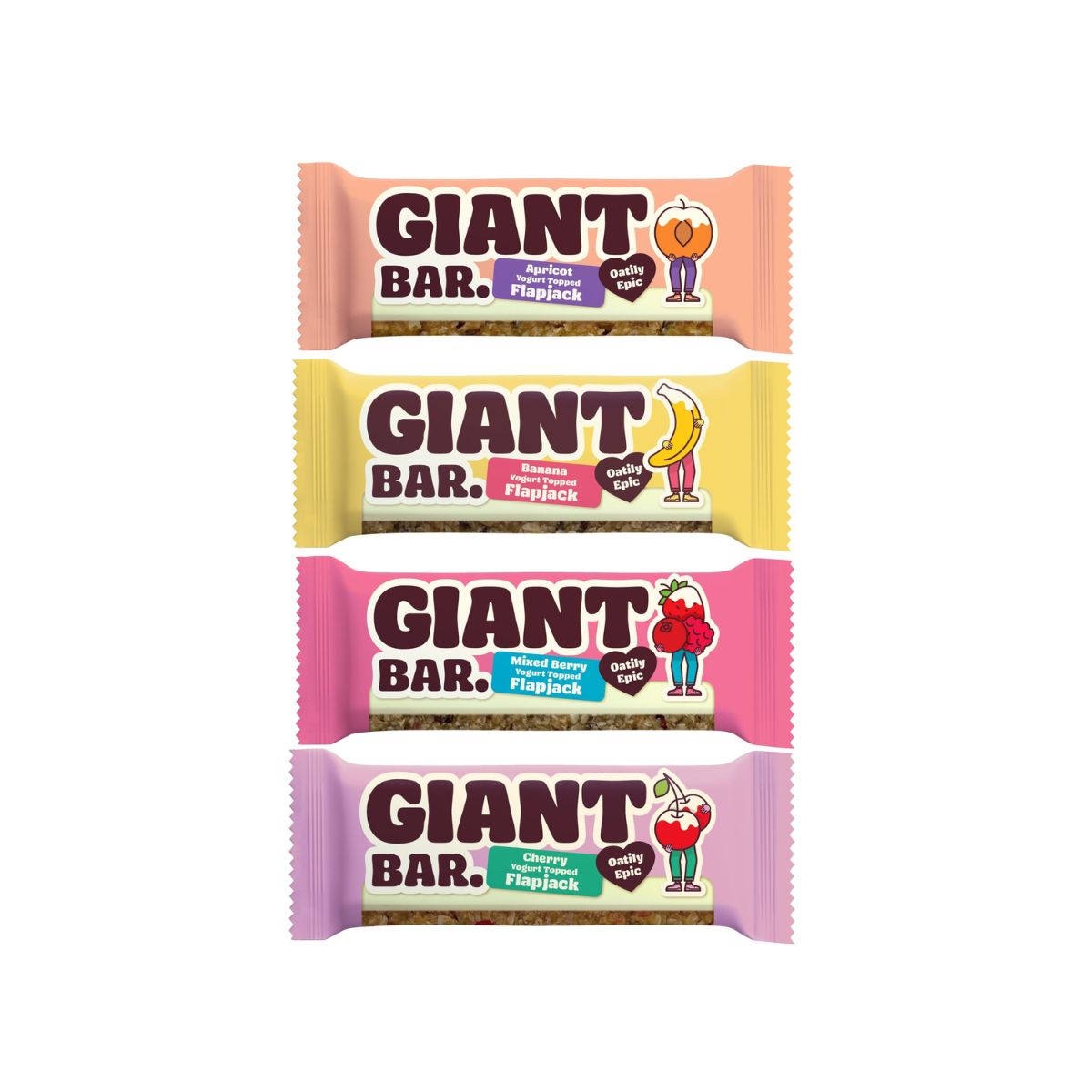 Ma Baker Giant Bars - Yogurt Mix (100g X Pack of 20)