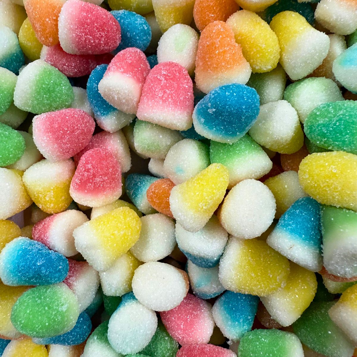 Mini Sugared Assorted Kisses | 12 Kg