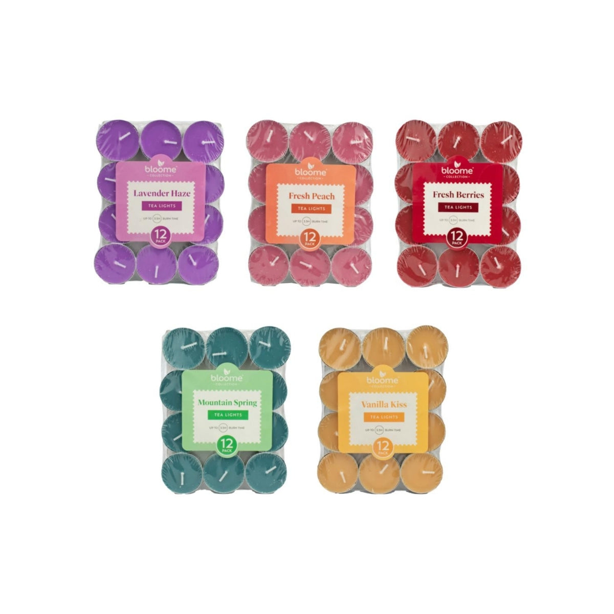 Shrinked Fragranced Tealights | 12pk