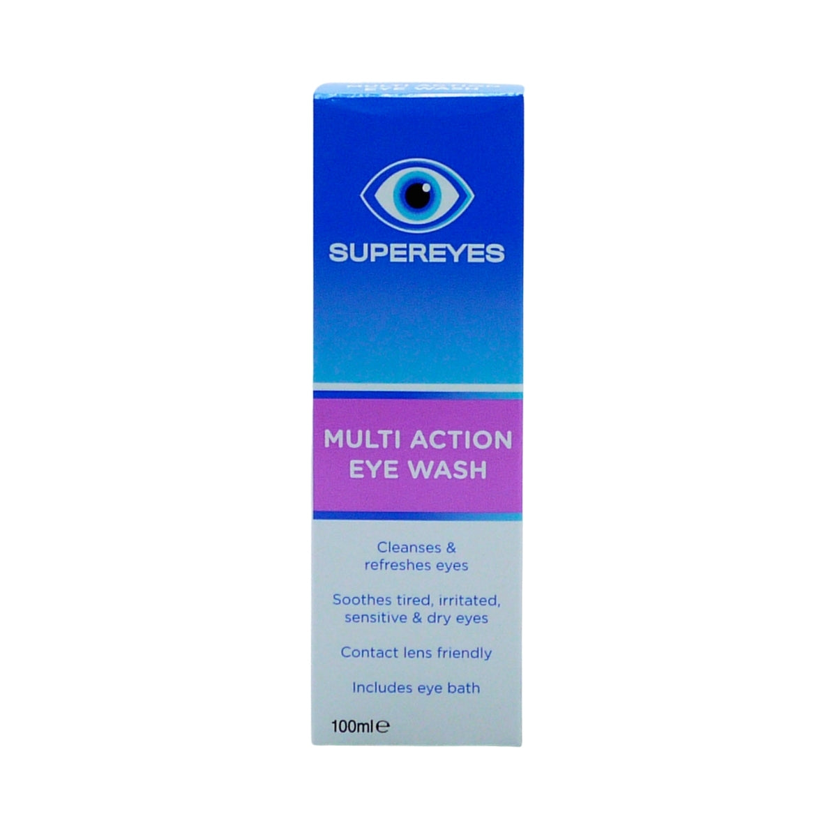Supereyes Eye Wash + Eye Bath | 100ml