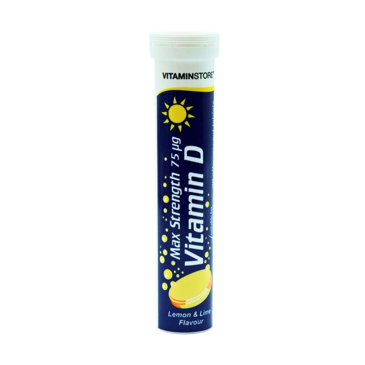 Vitamin Store Effervescent Vitamin D | 20 Tablets