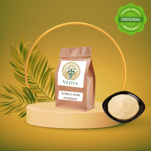 Edible Gum Powder (Gond Powder) – Ayurvedic Herb for Strength & Vitality