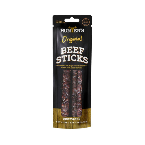 Hunter's Original Beef Stick | 40g X Pack of 10