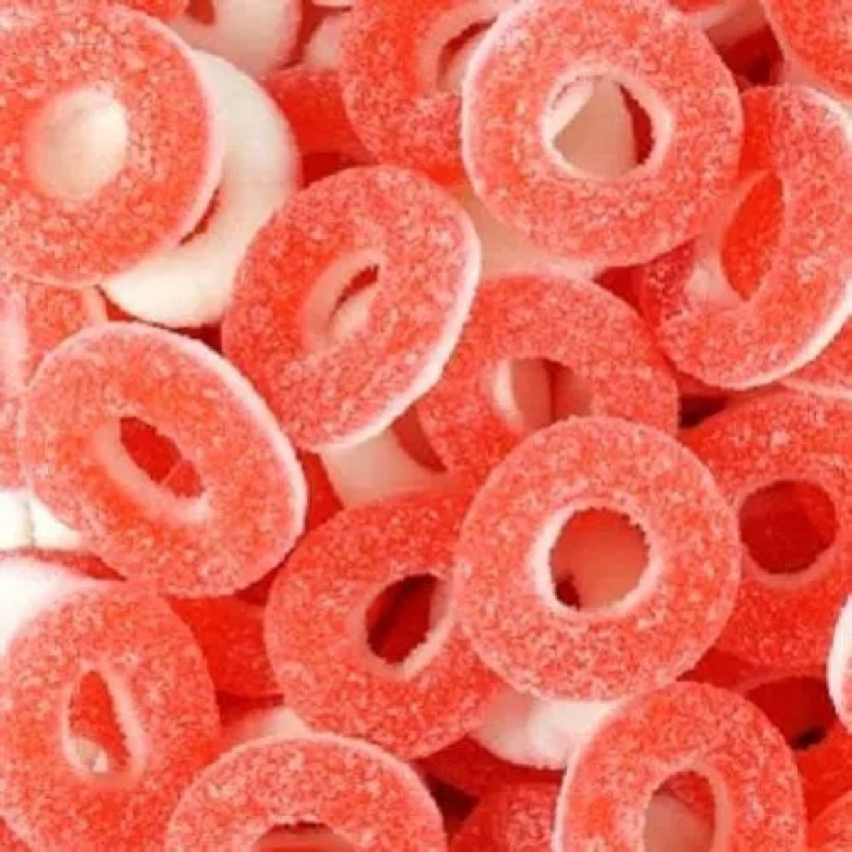 Sour Strawberry Rings | 2kg