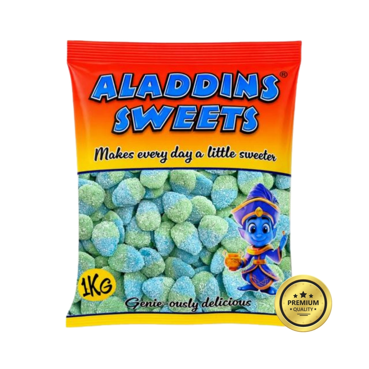 Aladdin Sour Coated Wild Blueberry 1kg