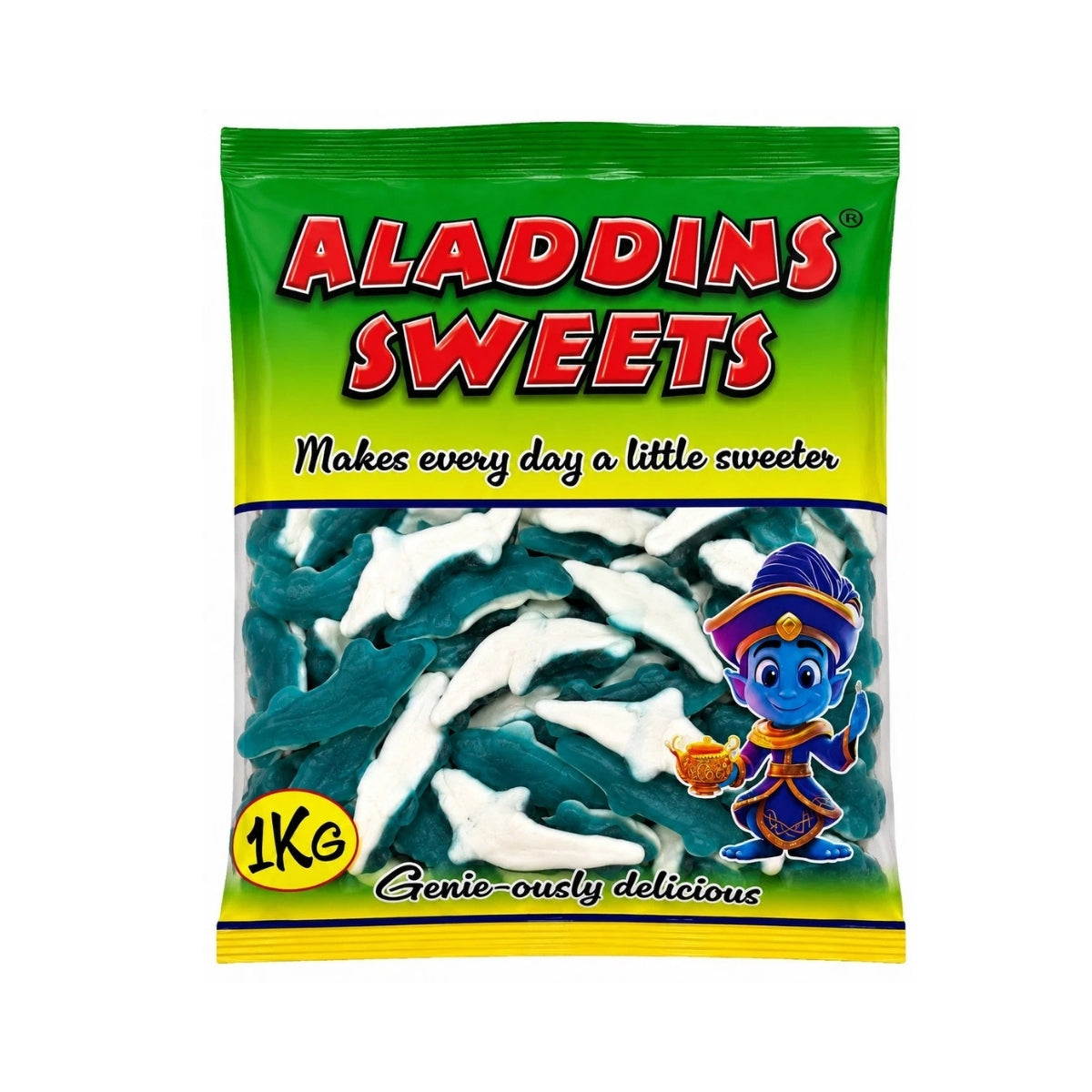 Aladdins Foamed Big Blue Sharks 1kg