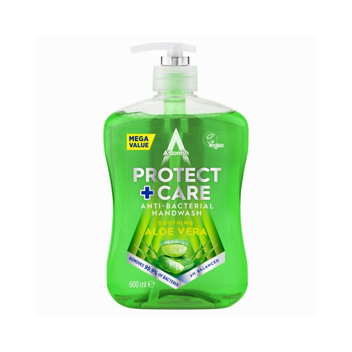 Astonish Hand Wash Antibacterial Aloe | 600ml