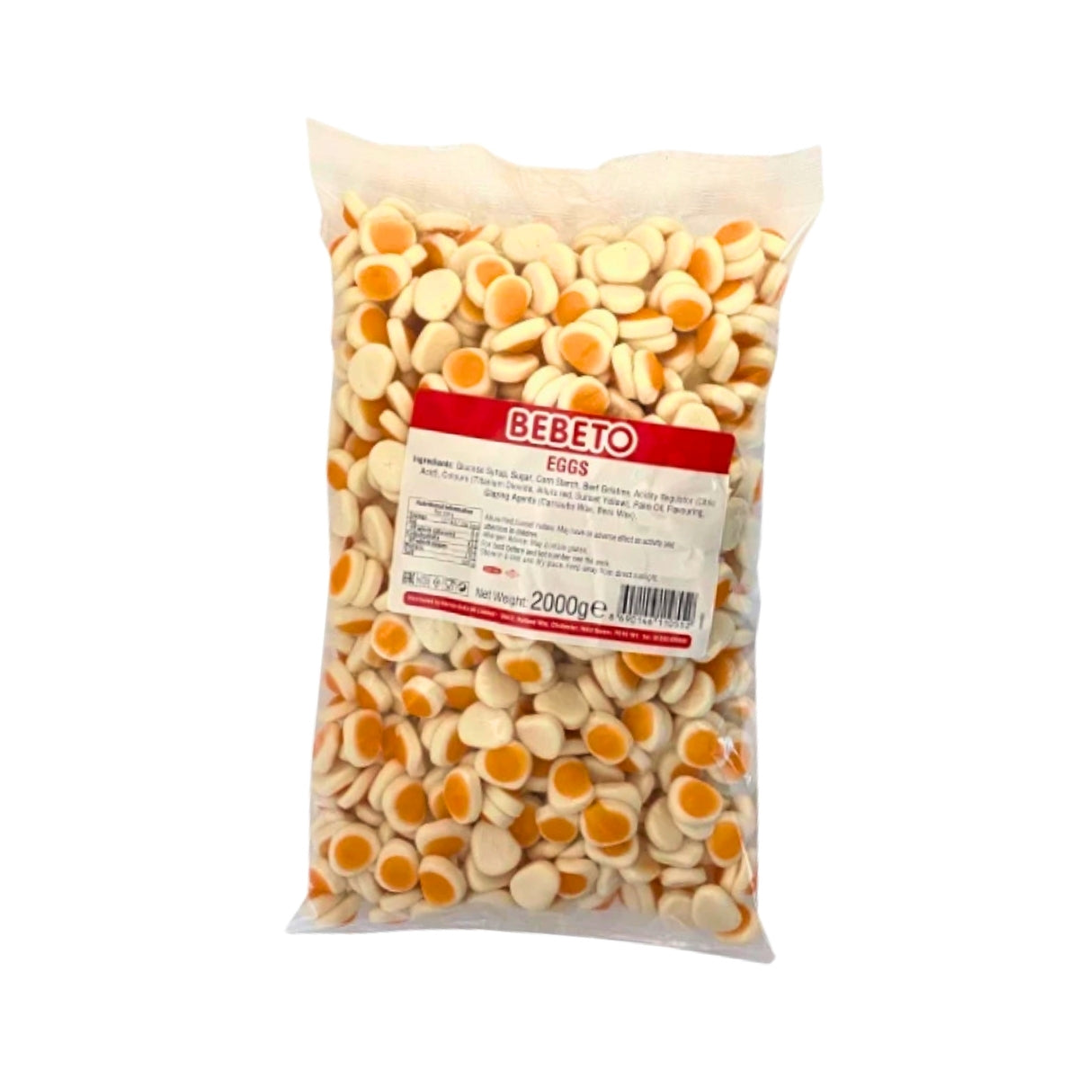 Bebeto Eggs Gummy Candy 2kg