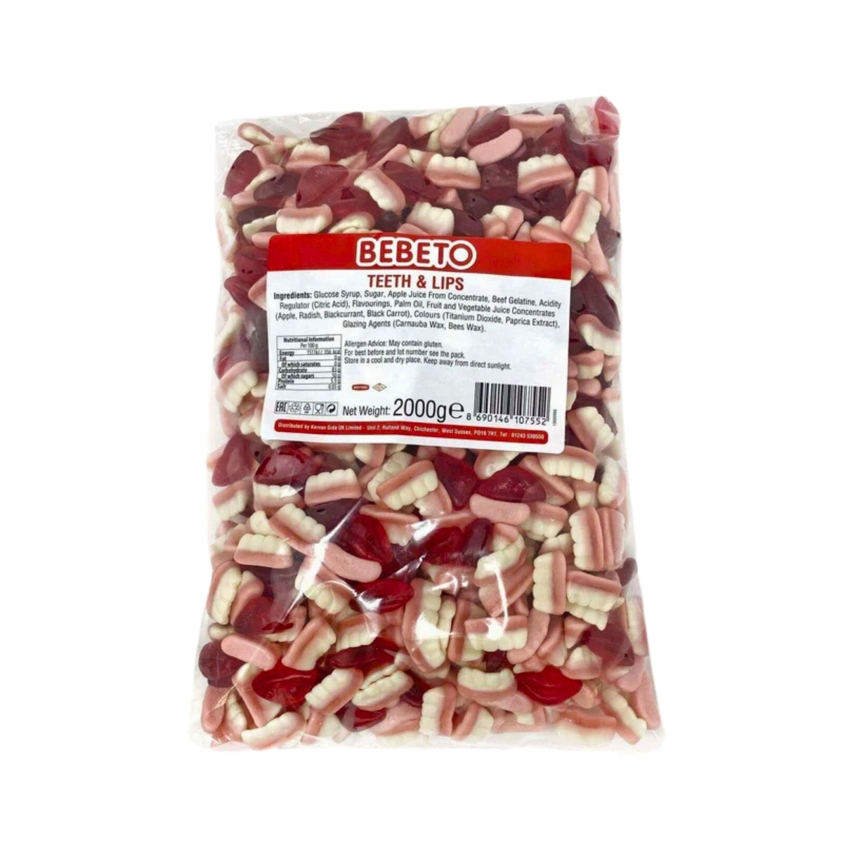 Bebeto Teeth & Lips 2kg
