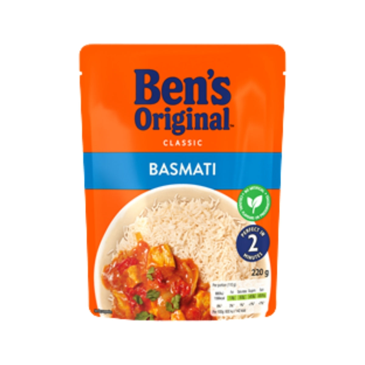 Bens Original Basmati Microwave Rice | 220gm