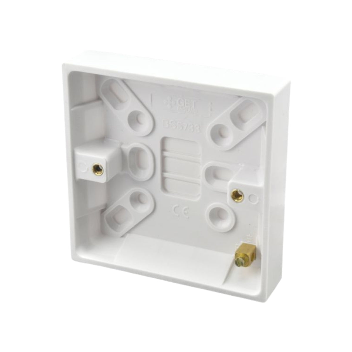 BG 1 Gang 32mm Pattress Surface Box