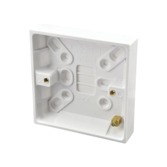 BG 1 Gang 32mm Pattress Surface Box
