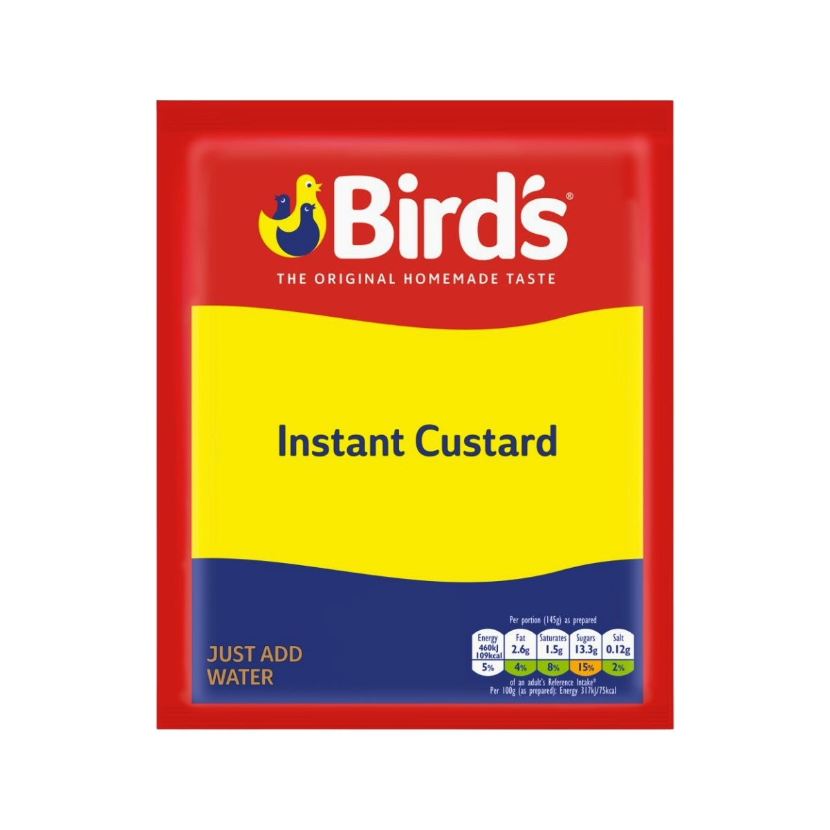 Bird's Instant Custard Powder Sachets 75g