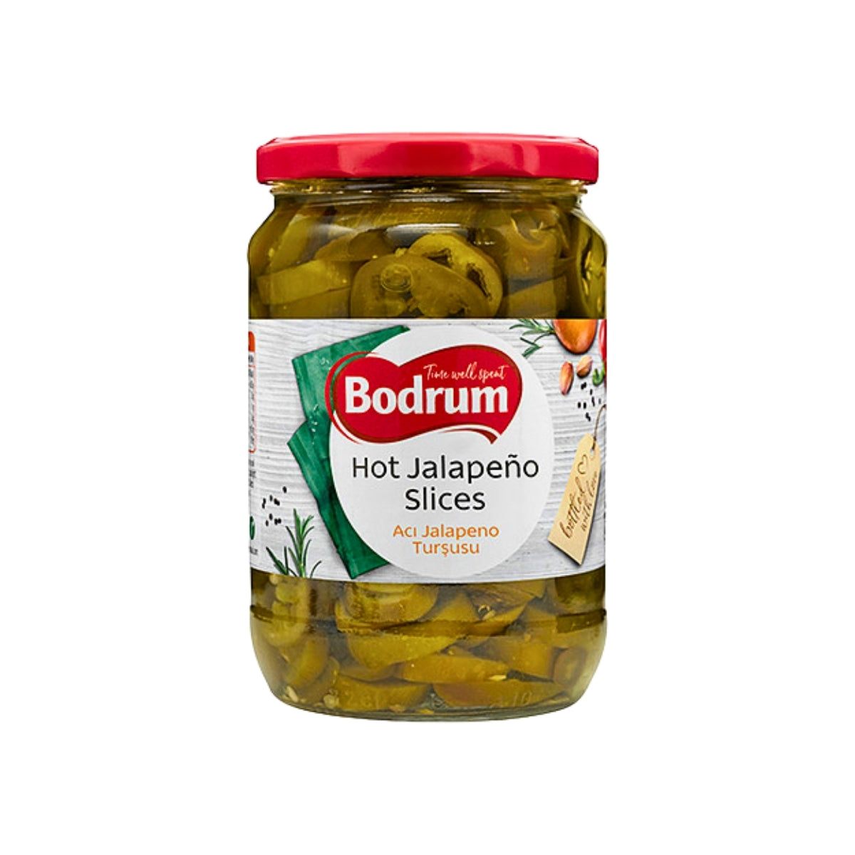 Bodrum Jalepeno Pickle | 720gm