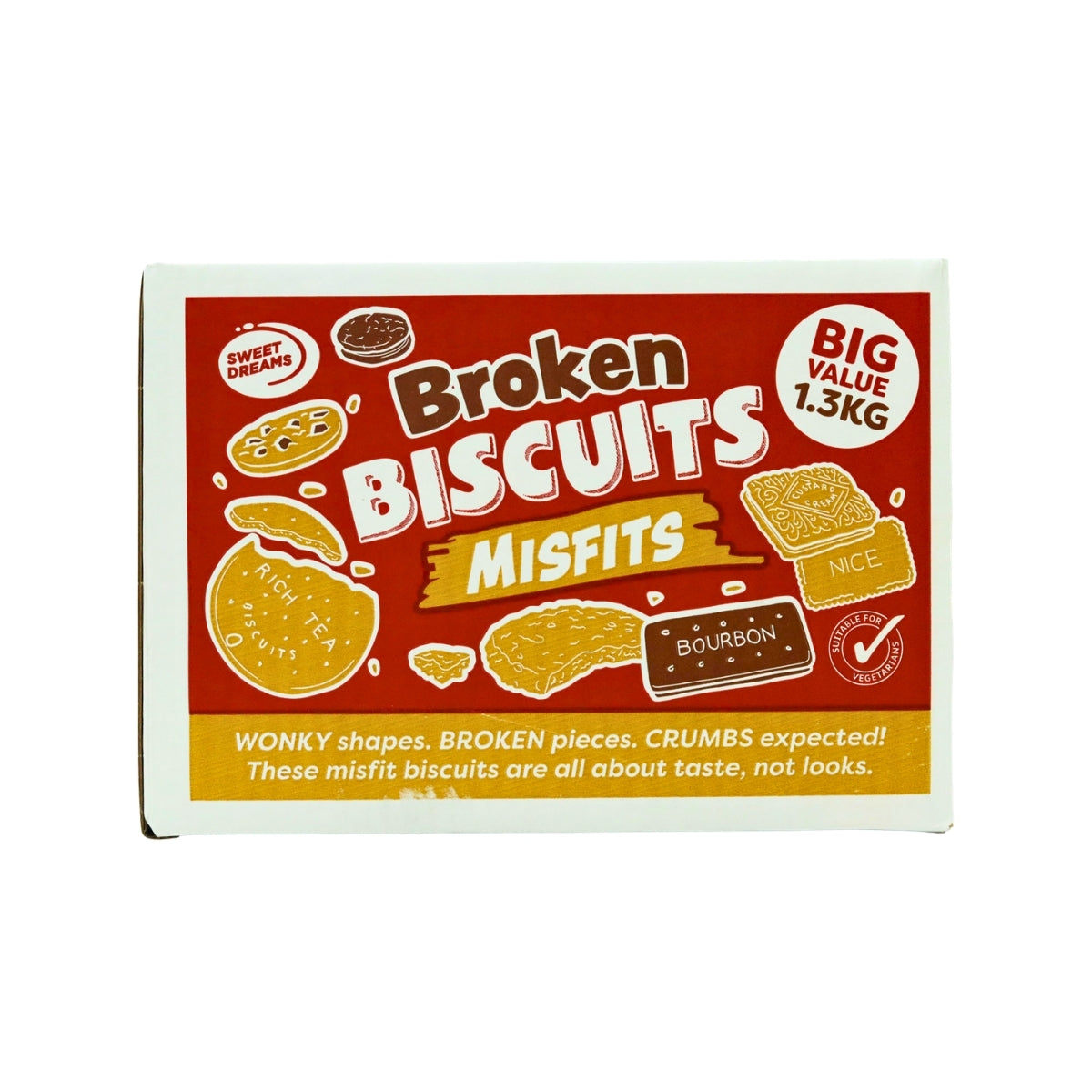 Broken Biscuits Misfits Box | 1.3kg