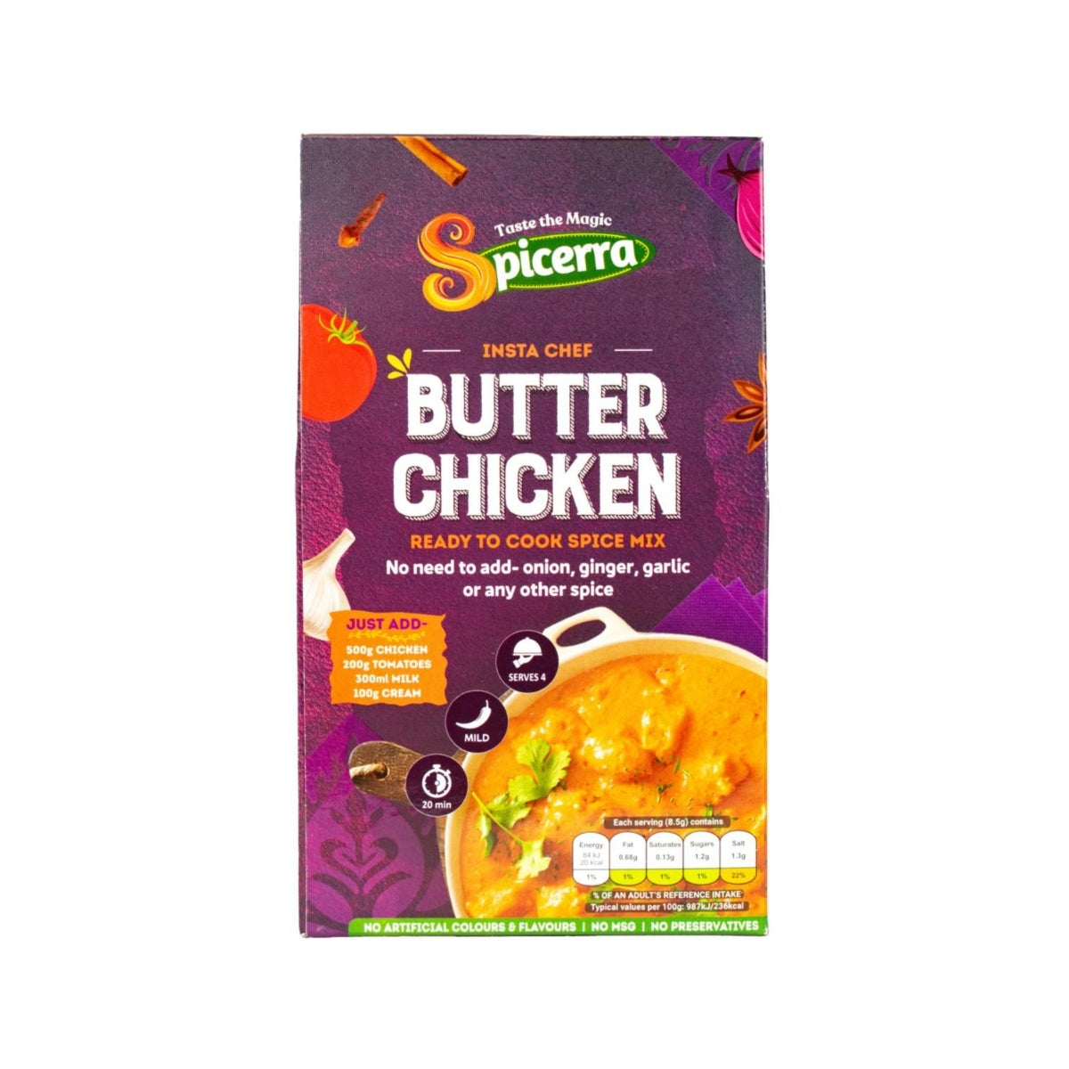 Butter Chicken 35g Ready to Cook Spices
