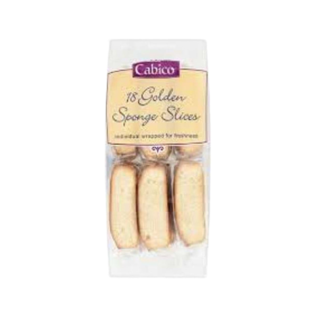 Cabico 18 Golden Sponge Slices | 370 gm