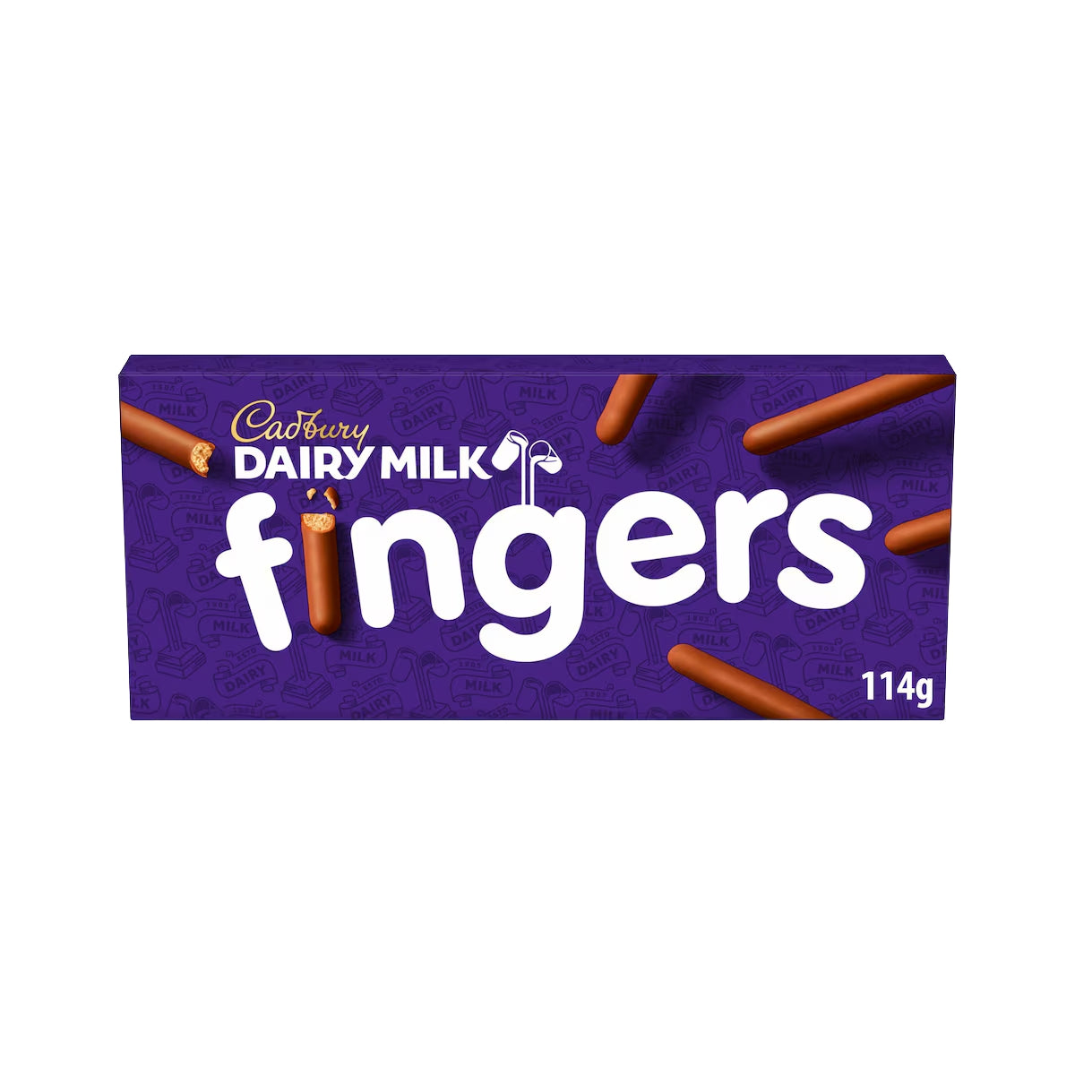 Cadbury Dairy Milk Fingers Milk Chocolate Covered Biscuits | 114gm