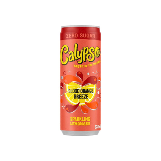 Calypso Blood Orange Breeze Sparkling Lemonade Zero Sugar | 4x330ml