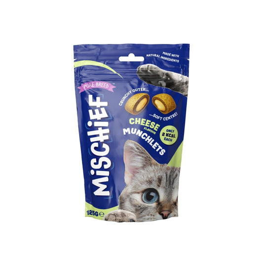 Cheese Flavour Pillow Cat Treats 125g | 12 Units
