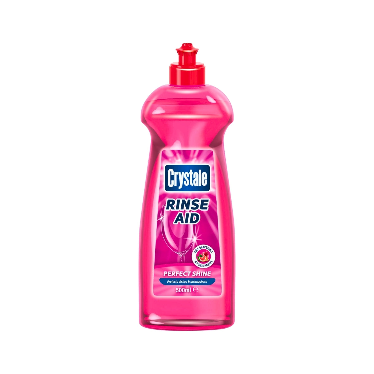 Crystale Dishwasher Rinse Aid Pink Grapefruit | 500ml