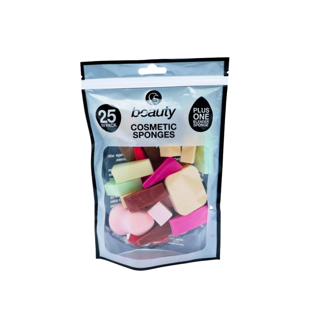 Cs Beauty Cosmetic Sponges 25pk