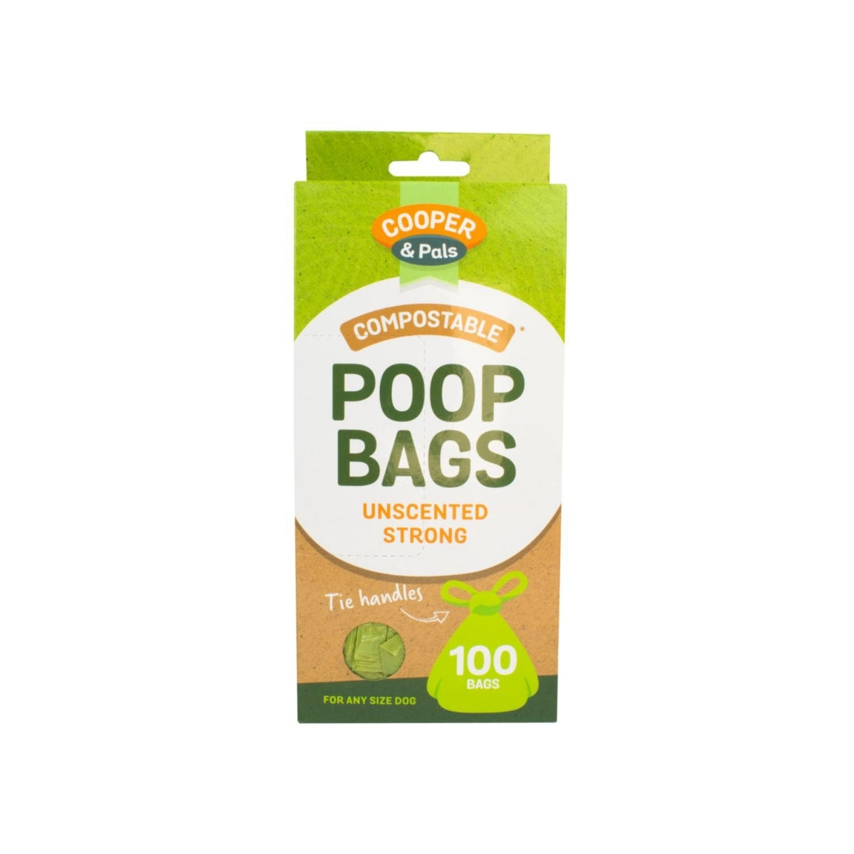 Degradable Poop Bags 100pk Unscented