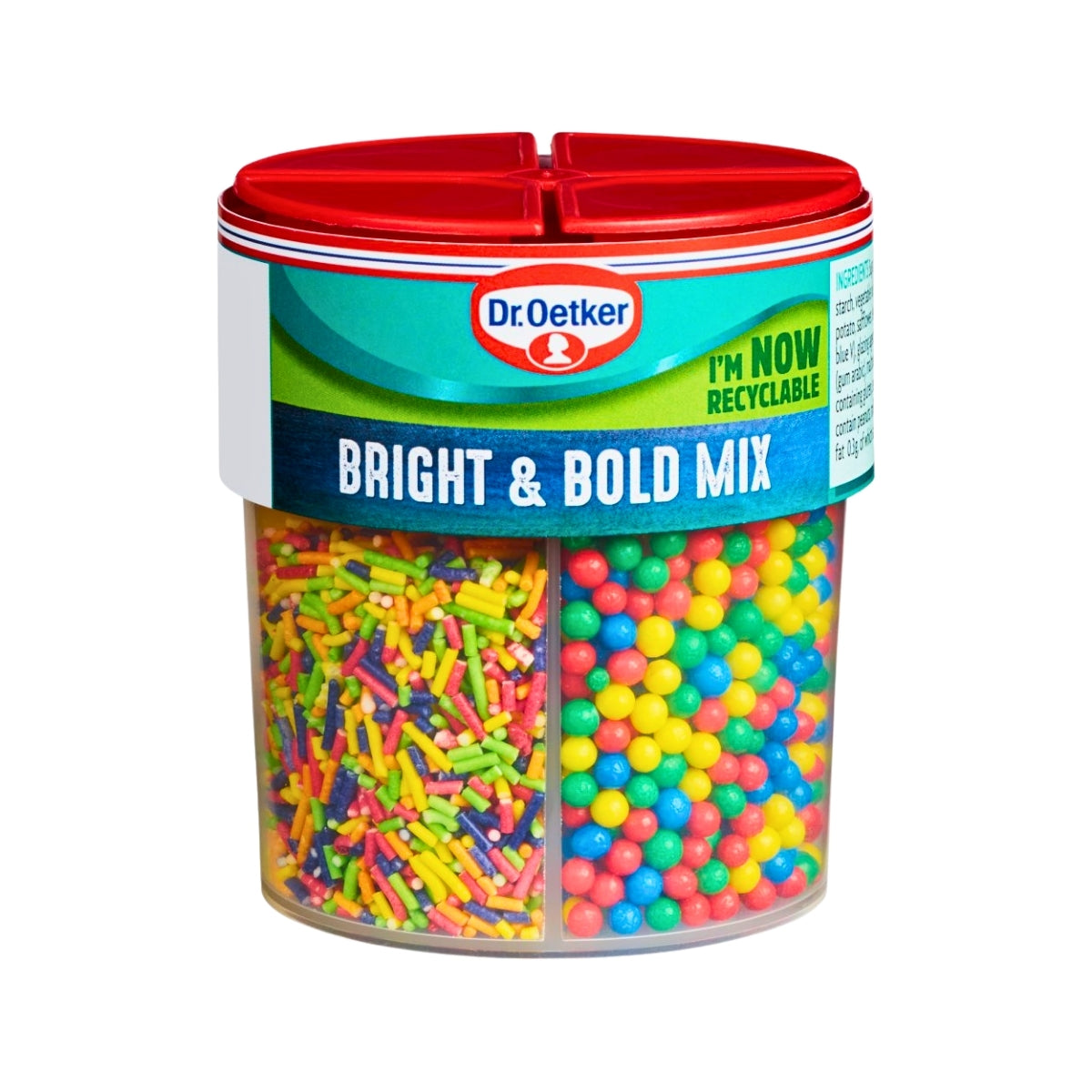 Dr. Oetker Bright & Bold Sprinkles Mix | 109gm