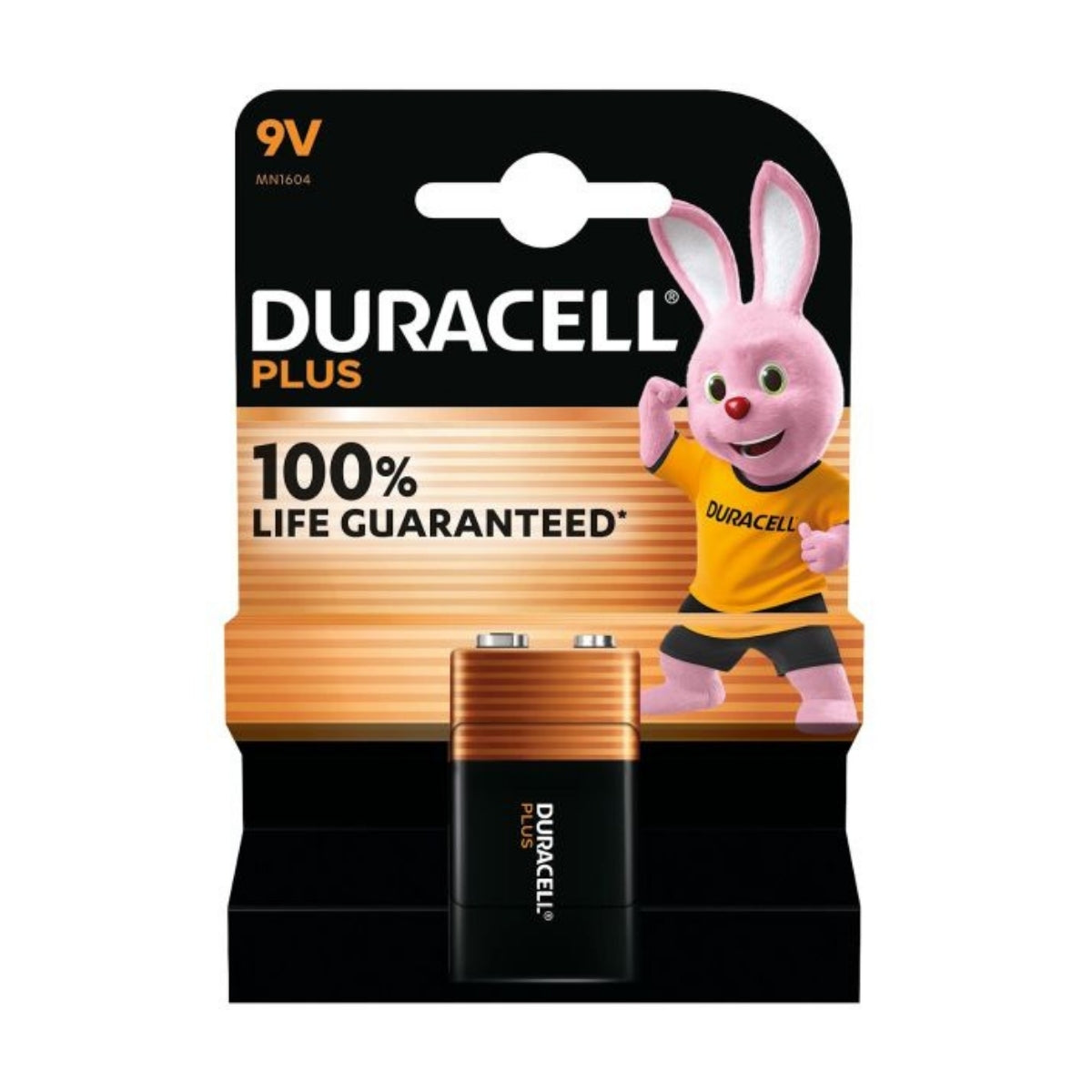 Duracell Plus 9V Battery 1pk