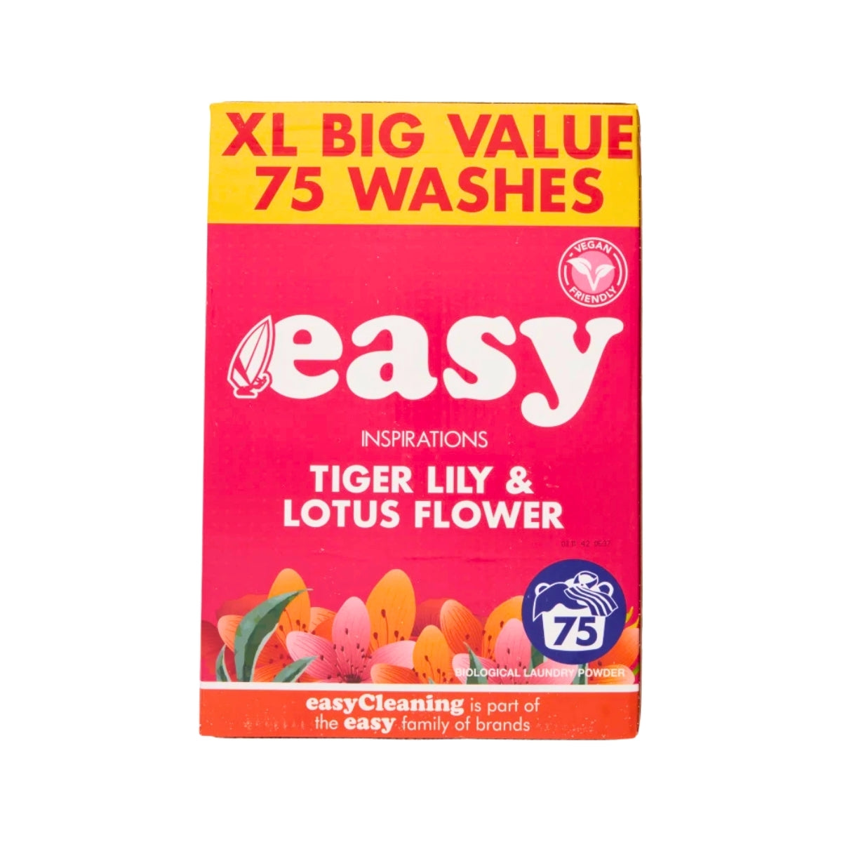 Easy Washing Powder 75 Wash Bio Tiger Lily & Lotus | 5.1kg