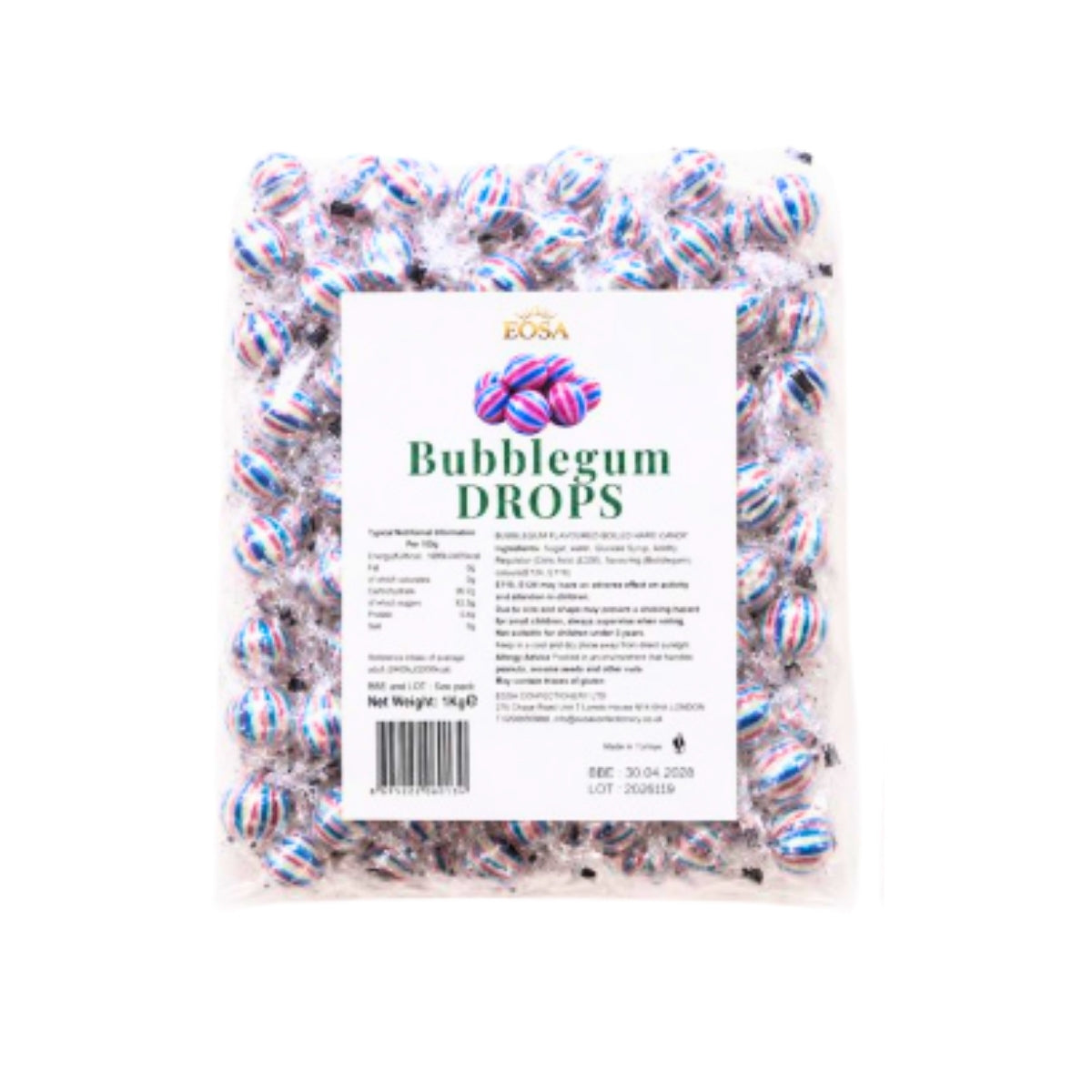 Eosa Bubblegum Drops 1kg