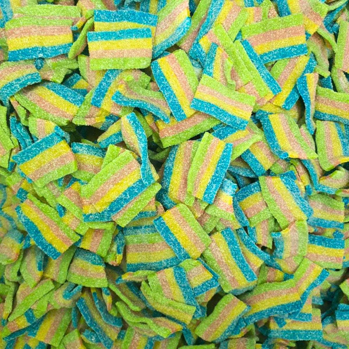 Fizzy Rainbow Belts | 2 Kg