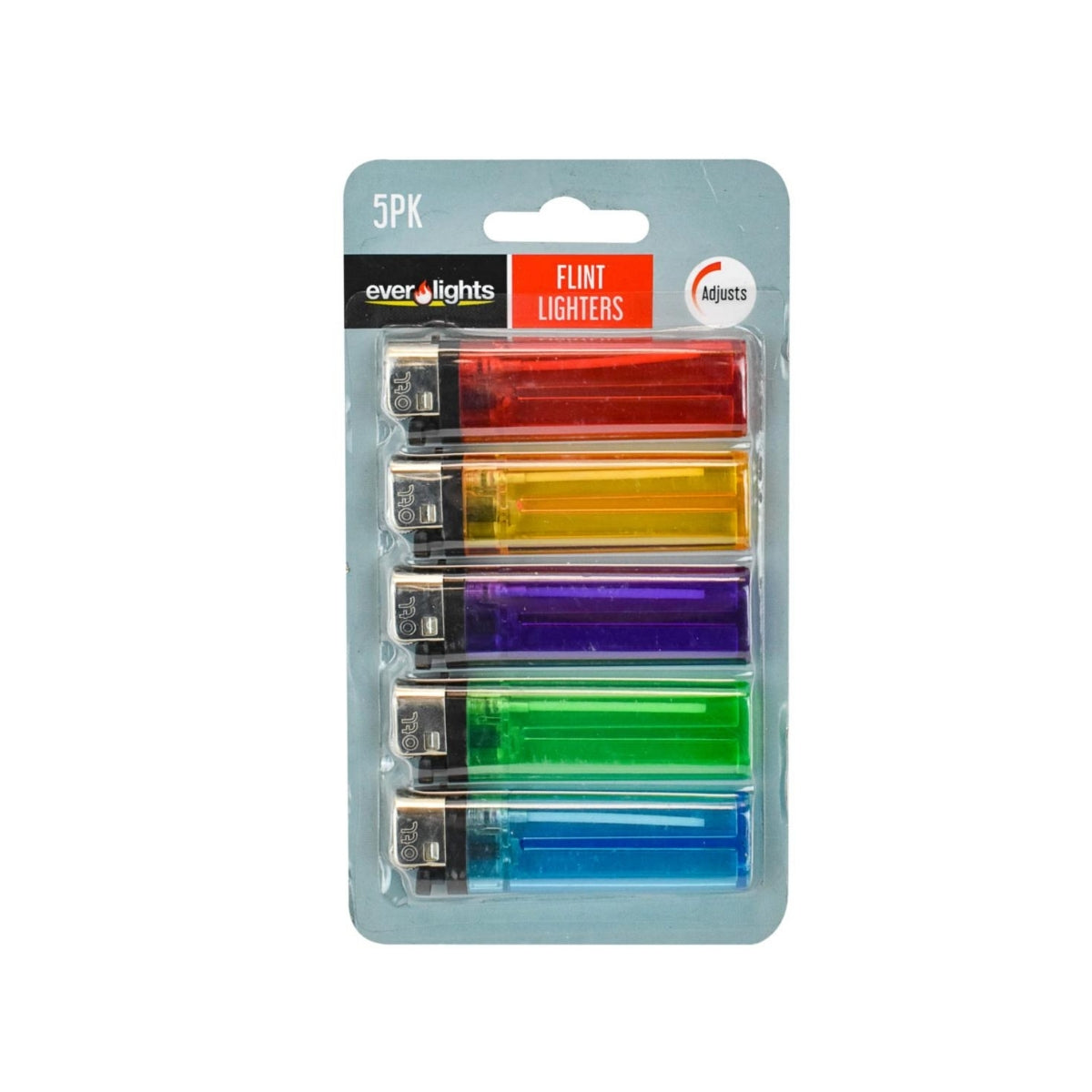 Flint Lighters 5pk | 24 Units