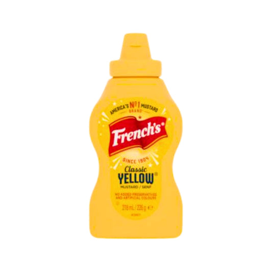 French's American Classic Yellow Squeezy Mustard | 226gm