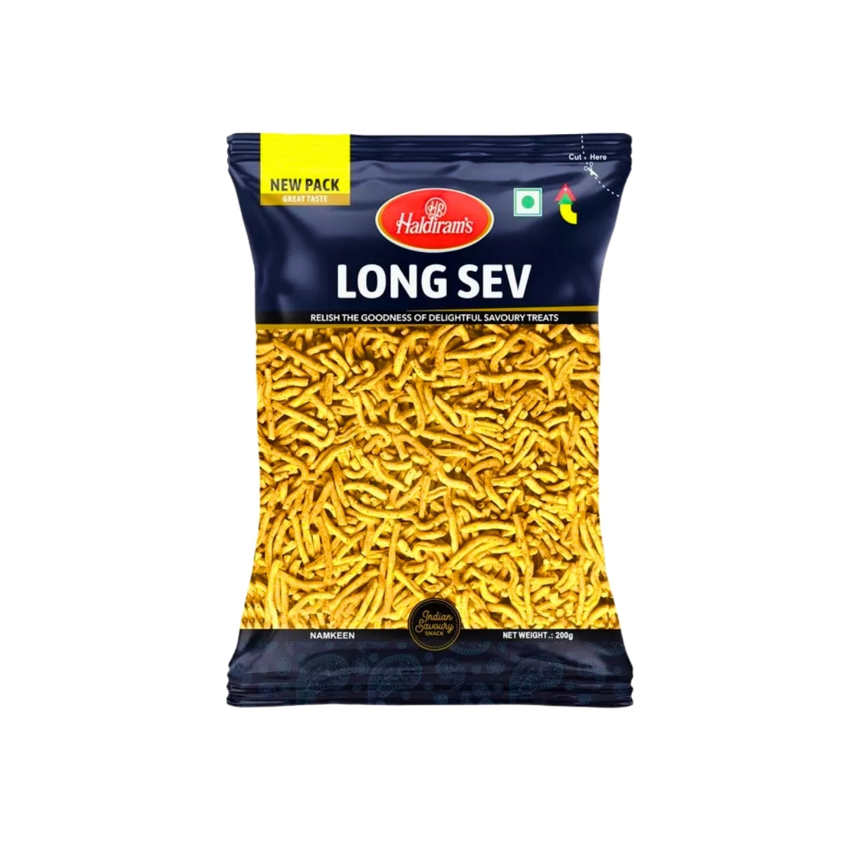 Haldiram's Long Sev Spicy Gram Flour Noodles