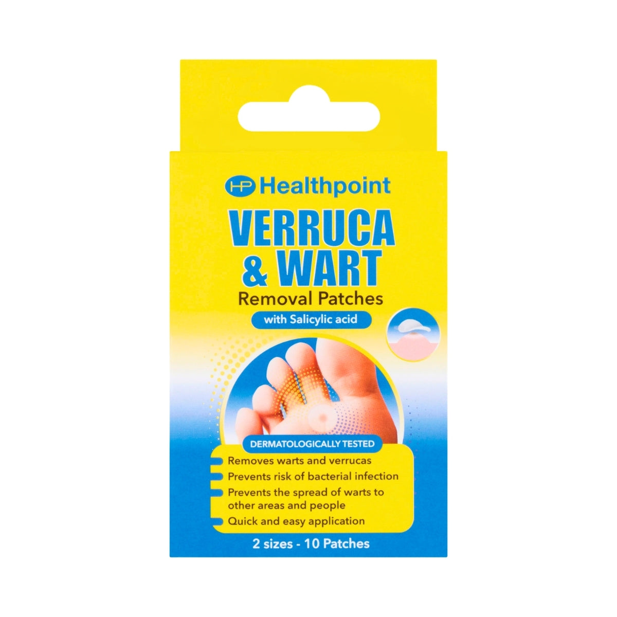 Healthpoint Verruca & Wart Patches | 10 Pack