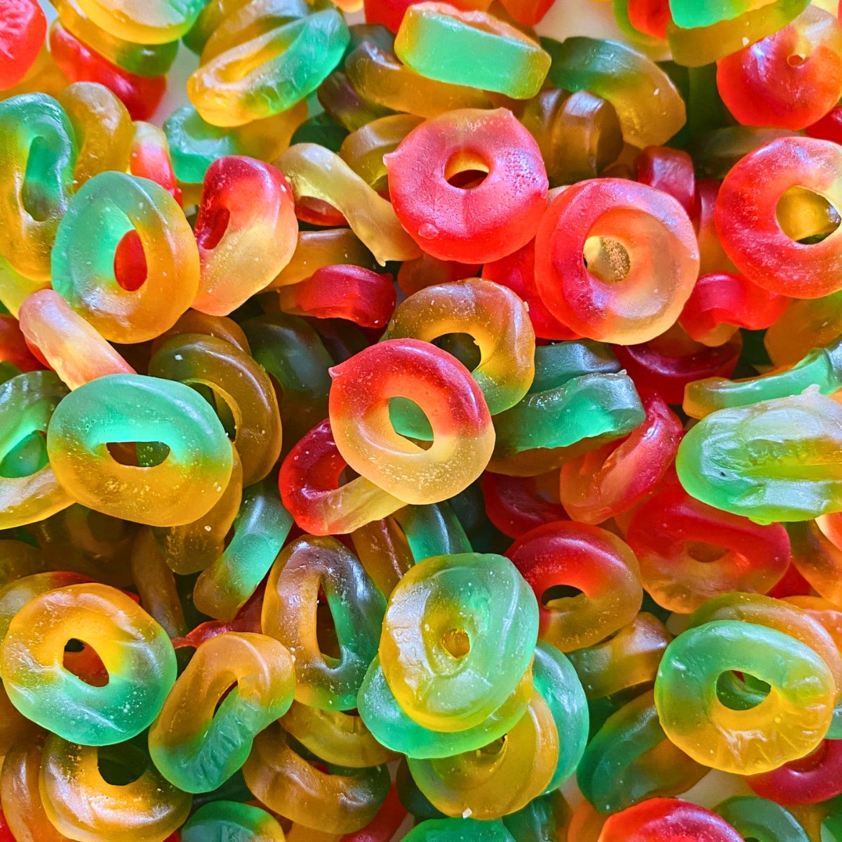 Jelly Multicolour Rings | 2 Kg