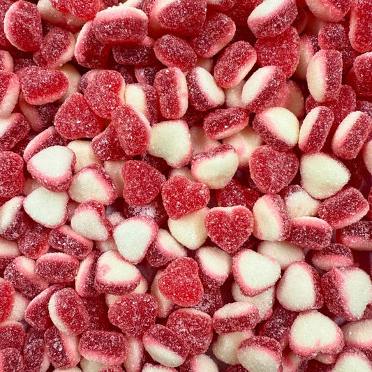 Mini Sugared Strawberry Cream Heart | 2 Kg